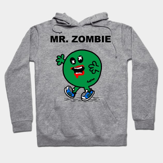 Mr Zombie Hoodie by BrotherAdam